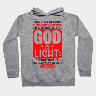 1 John 1:5 Hoodie